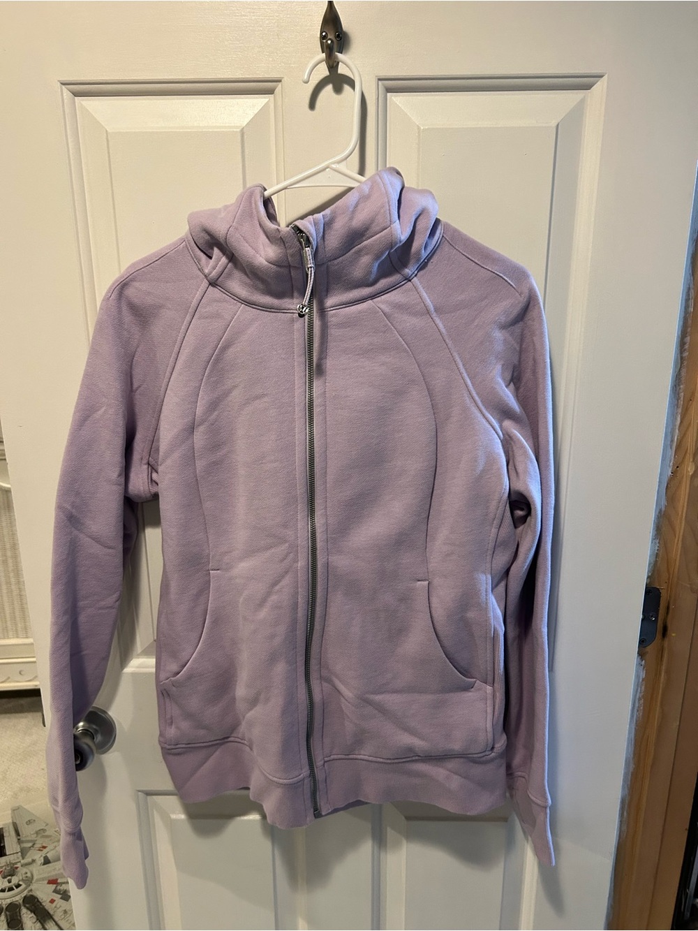 Lululemon Scuba Full-Zip Hoodie Jacket - lilac - 12
